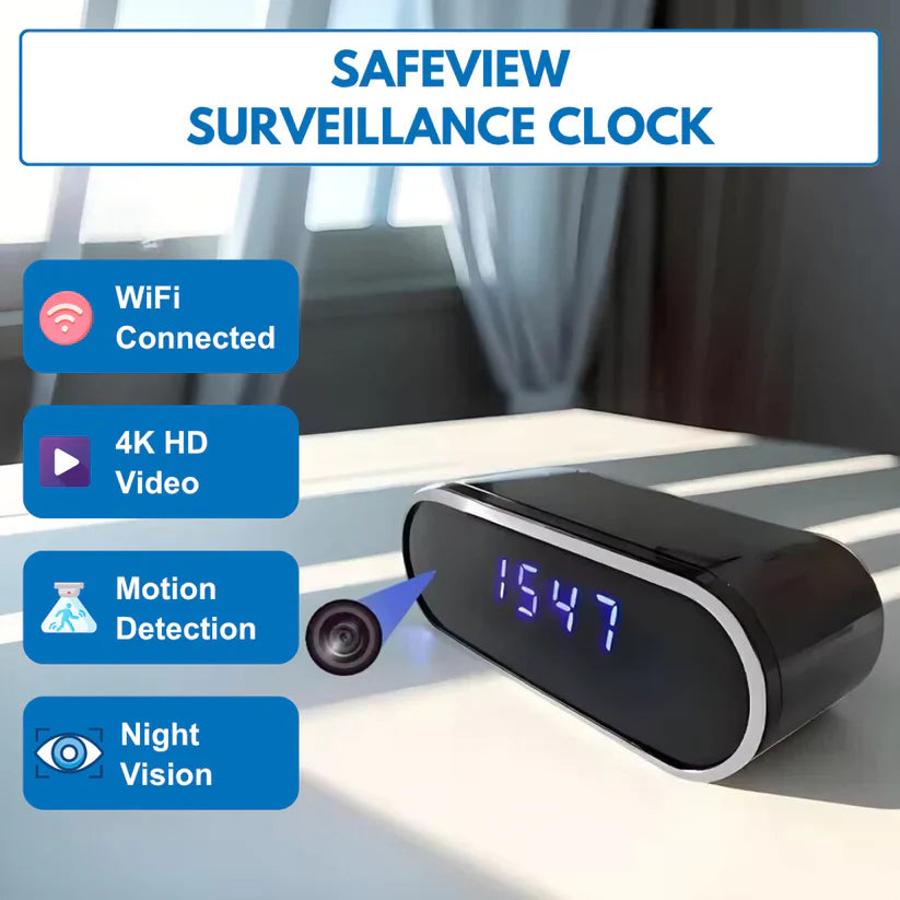 YAYA™ — SafeView Surveillance Clock
