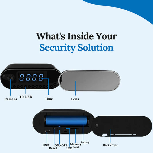 YAYA™ — SafeView Surveillance Clock