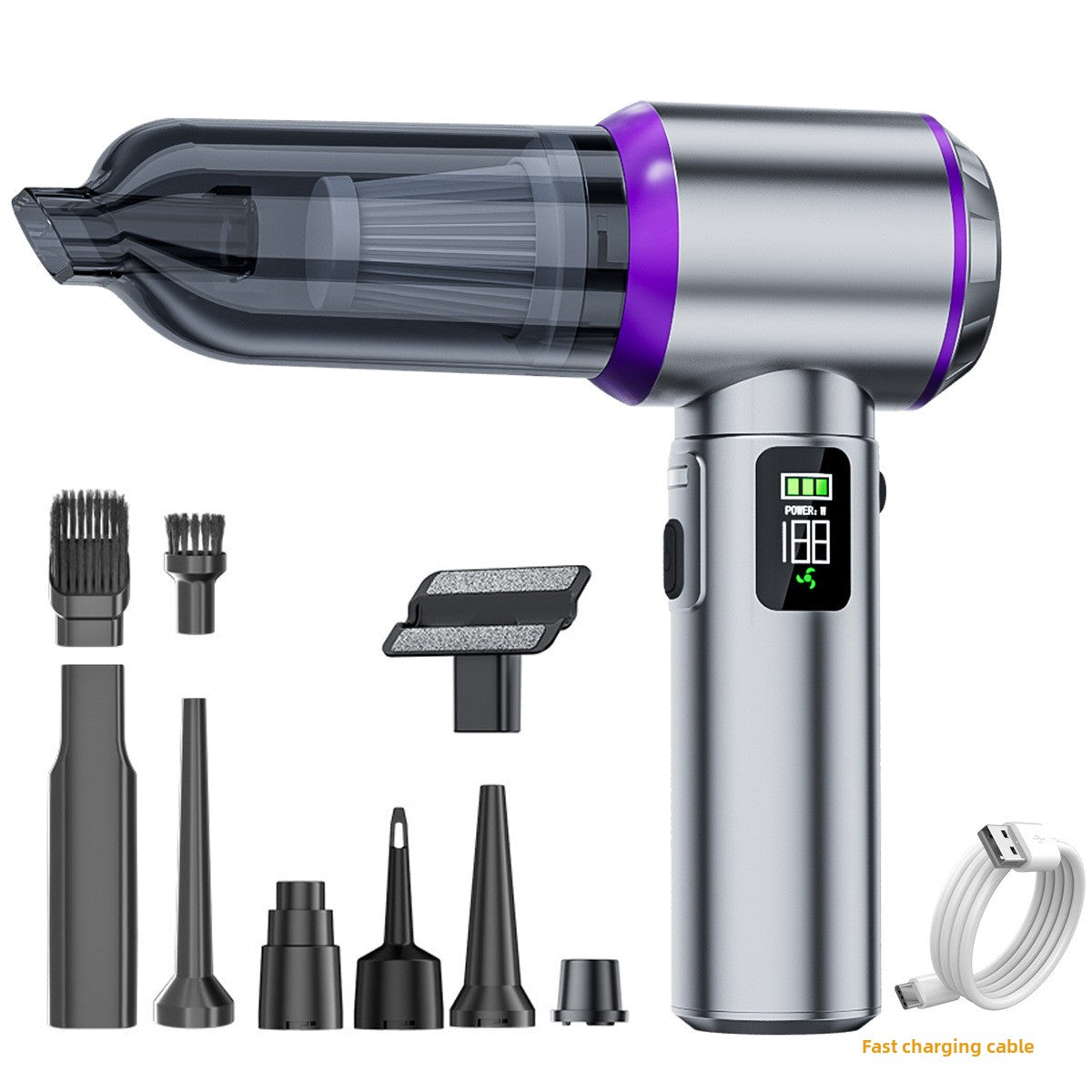 Car AutoClean Pro™ Wireless Vacuum